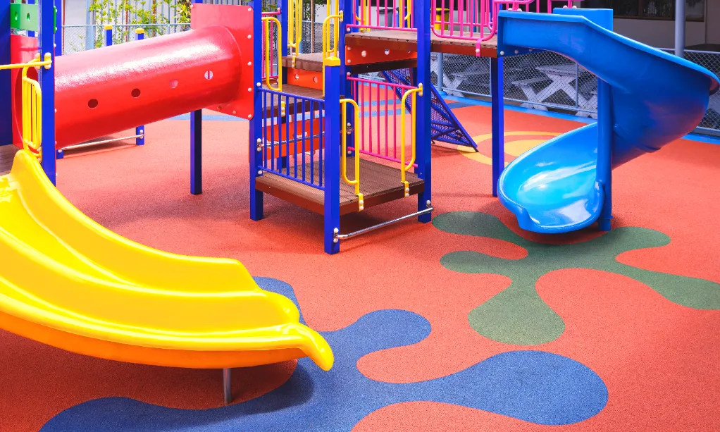 Kids playing in ball pit during OpenPlay